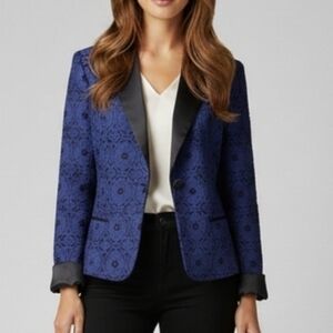 NWT, Chicos Lace Tuxedo Jacket
